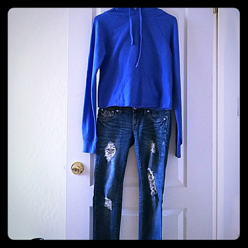 Junior girls Sweat shirt & jeans